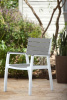 Стул Harmony armchair белый-серый  | Купить в Интернет-магазине | Цена 6 800 ₽ Стулья для дачи