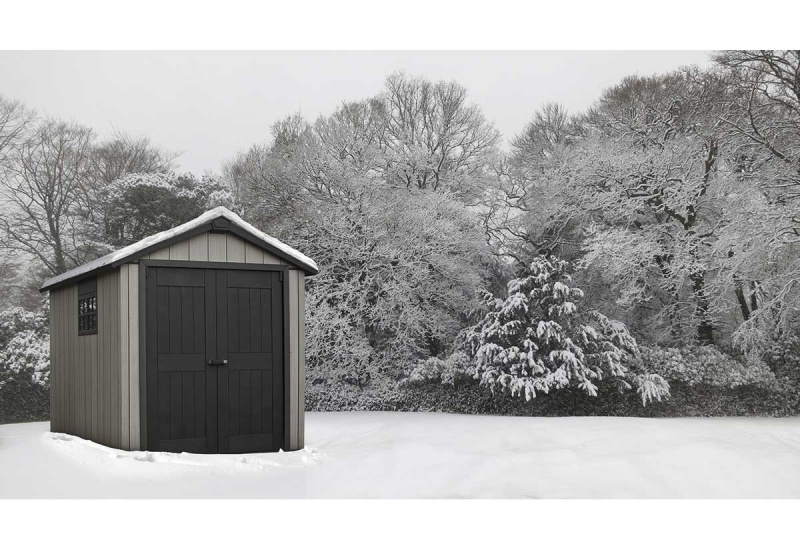 Пластиковый сарай для дачи