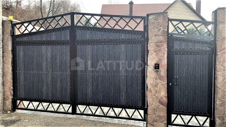 Заборная доска дпк Latitudo Estetic 140х12х3000 Графит