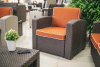 Мебель для ресторана RATTAN PREMIUM 4 (4 места) венге  | Купить в Интернет-магазине | Цена 52 500 ₽ Комплекты уличной мебели для дачи