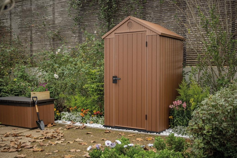 Пластиковый сарай для дачи