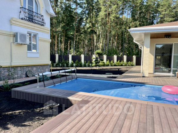 Ступень полнотелая ДПК Latitudo Step-342 342х23х3000 Венге  | Купить в Интернет-магазине | Цена 3 270 ₽ Ступени из ДПК