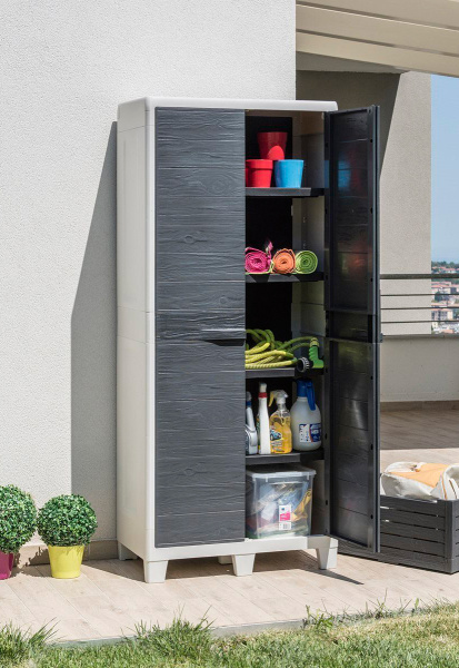 Пластиковые шкафы и тумбы