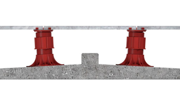 Регулируемые опоры для лаг и плитки