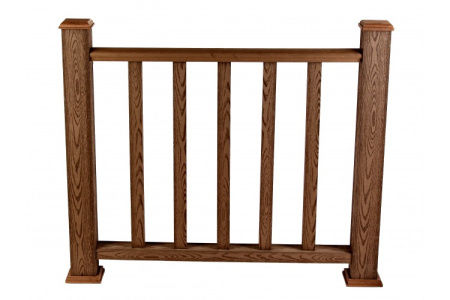 Балясина TimberTex темно-коричневый Classic 50x50x3000 мм