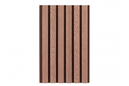 Фасадные панели из ДПК