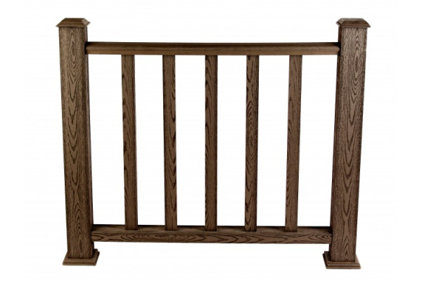 Перила верхние TimberTex кофе Classic 90x45x3000 мм Перила верхние TimberTex кофе Classic 90x45x3000 мм