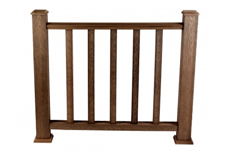 Балясина TimberTex венге микс 3D 50x50x3000 мм