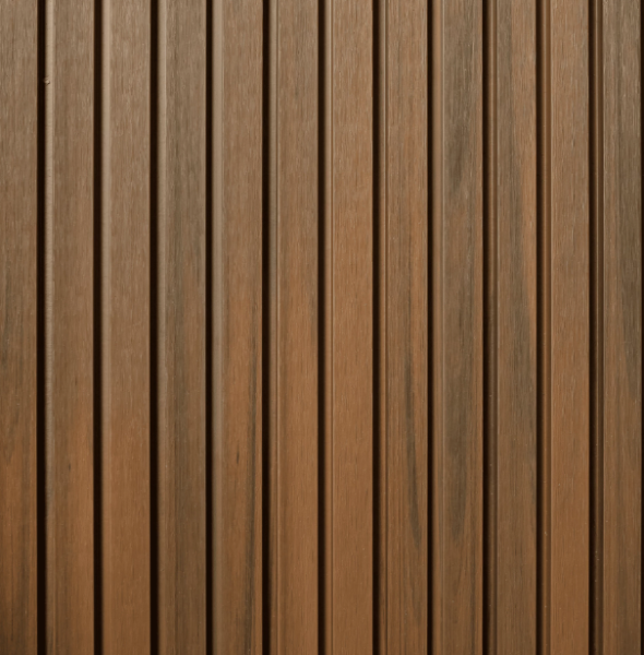 Фасадные панели из ДПК