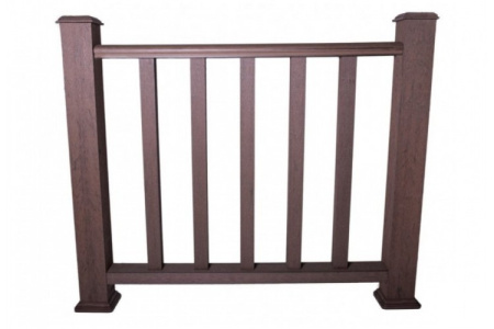 Балясина TimberTex венге микс браш 50x50x3000 мм