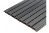 Реечная бесшовная панель TimberTex коэкструзия 219x26x4000 мм серый  | Купить в Интернет-магазине | Цена 890 ₽ Фасадные панели из ДПК