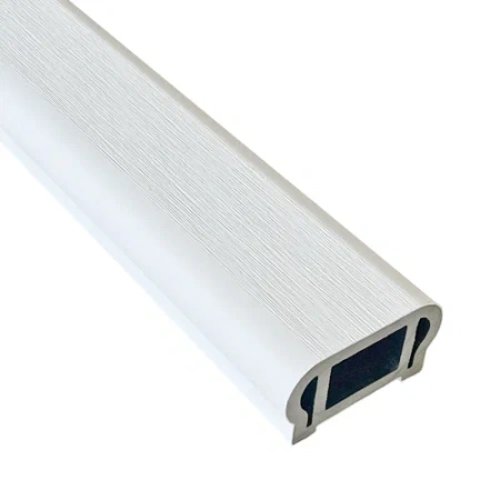 Перила фигурные EasyDecking Co-extrusion 190х50х3010 Белый